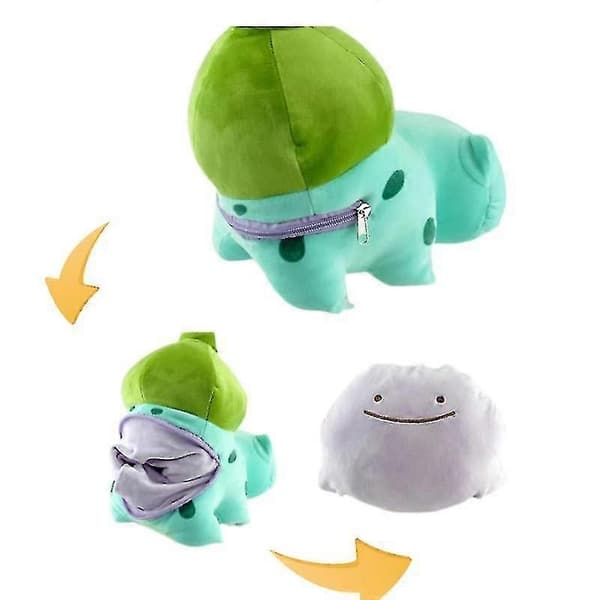 Fluffig Kudde Gosedjur Kudde Bulbasaur Ditto Present Mjuk Docka Mjuk Textur[HK]