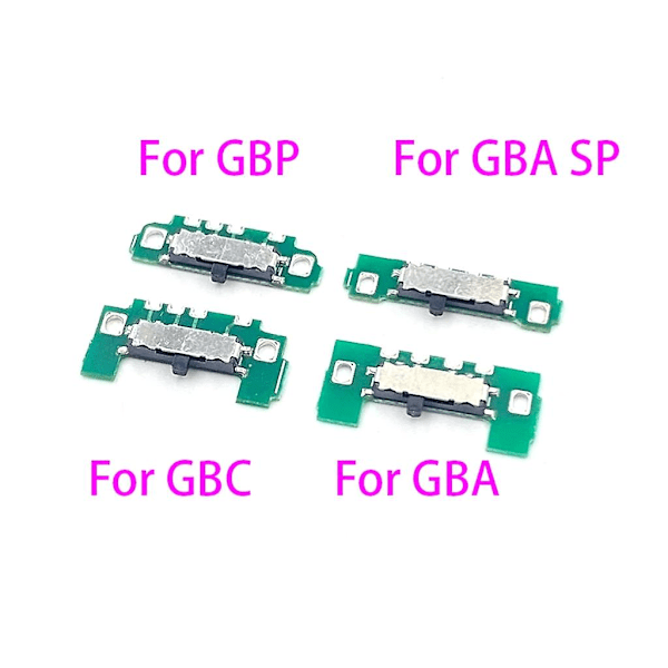 Kretskort PCB Strøm På Av Bryter Knapp Reparasjonsdel For GBA GBC GBP GBA SP[HK] GBC