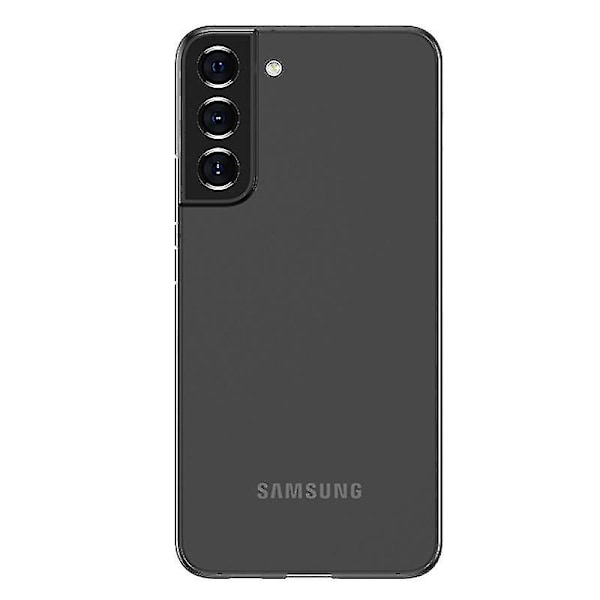 För Samsung Galaxy S22+ 5G PP Ultratunn Matt Finish Mobilskal Smartphone Baksida Vit[HK] Style B Samsung Galaxy S22+ 5G Transparent, Black
