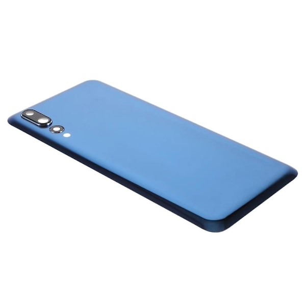 Huawei P20 Pro Akun Kotelo Liimatarra + Kameran Linssisuojus - Musta[HK] Dark Blue Multicolor