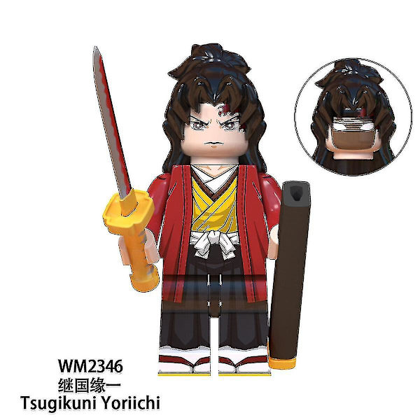 Den perfekte julegave Anime Demon Slayer Minifigur Byggeklodser Actionfigurer Legetøj Gave til børn
