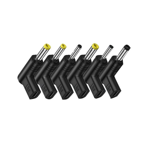 6 kpl USB C Pd–DC- power 12/15/19,5 V kaapeli USB reitittimelle Type C - Tasavirtapistoke, latauspistoke ([HK])