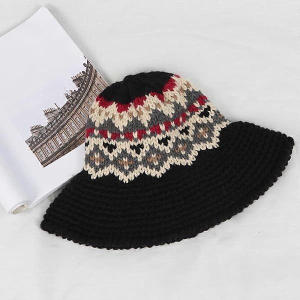 Vinterlue Strikket Beanie for bruk med komfortabelt ullmateriale[HK]