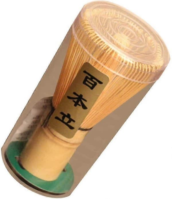 1 st bambu Matcha pulvervisp verktyg Matcha bambuvisp för japansk Matcha teceremoniset [NC]