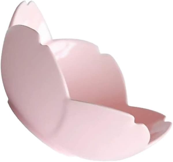 Keramisk salatbolle 6 tommer rosa 2-delt sett[HK]