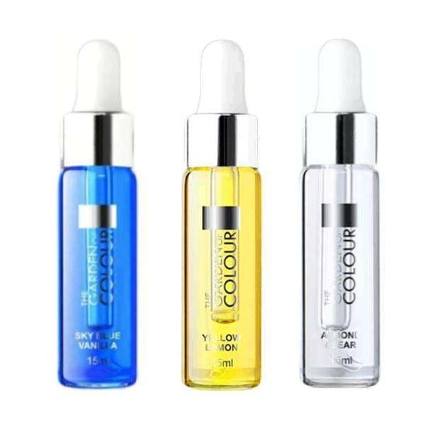 Eterisk oljeblandning med vanilj, citron och mandel - 3-pack, 15 ml vardera [HK] multifärg multicolor