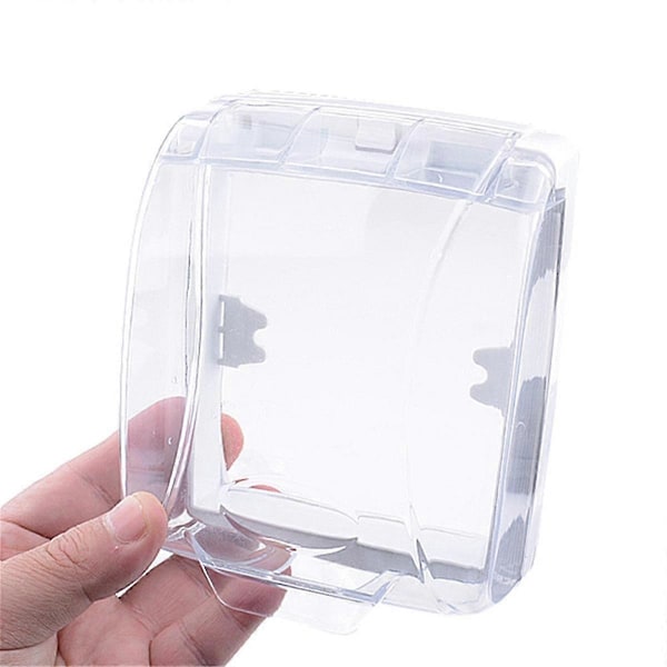 Dörrklocka Vattentätt Skydd Transparent Regnskydd Vattentätt Regnskydd Box Utomhus Lämplig Knapp Vattentätt Skydd[HK] Transparent