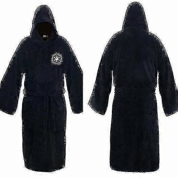 Star Wars Kylpytakki Jedi Sith Hupullinen Kylpytakki Viitta Pehmeä Fleece Aamutakki Joululahja [HK] L black
