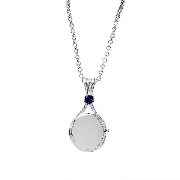 H2o halsband Sjöjungfru snäcka öppningsbart och stängbart hänge accessoarer Gåva Dam [HK] blue