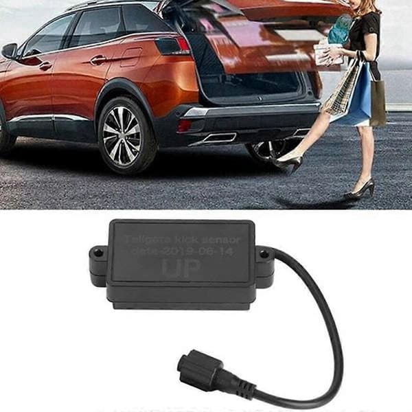 Universal bilfotpedalsensor bagasjeromssensor elektrisk sparkebryter for åpning av bilbagasjerom S[HK] Black