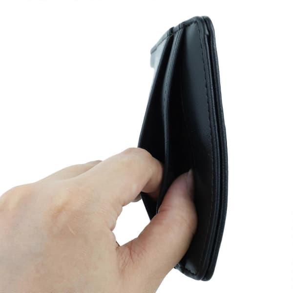1 stk. kort damepung 30% rabat lille pung - sort[NC]