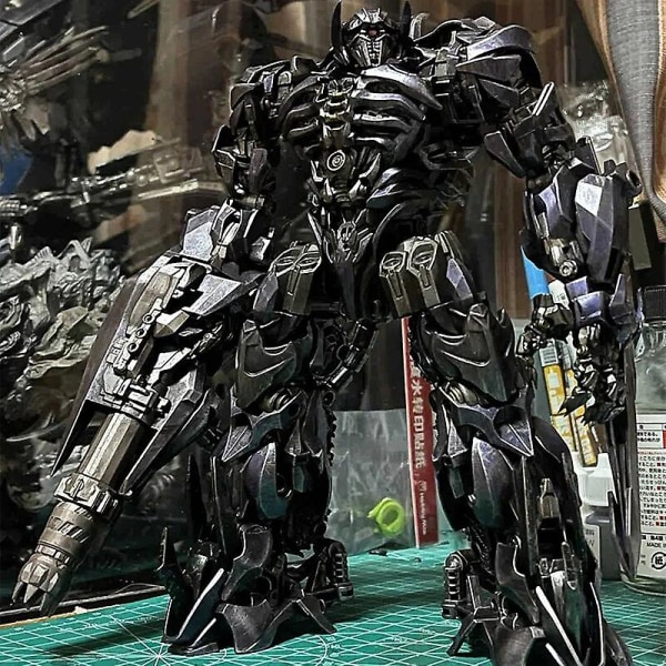 Baiwei Tw-1028 Shockwave Movie Studio Series Transformasjon Tw1028 Ko Ss56 Actionfigur Robot Samling Deformasjon Lekegaver [HK] with box TW1028 Shockwave