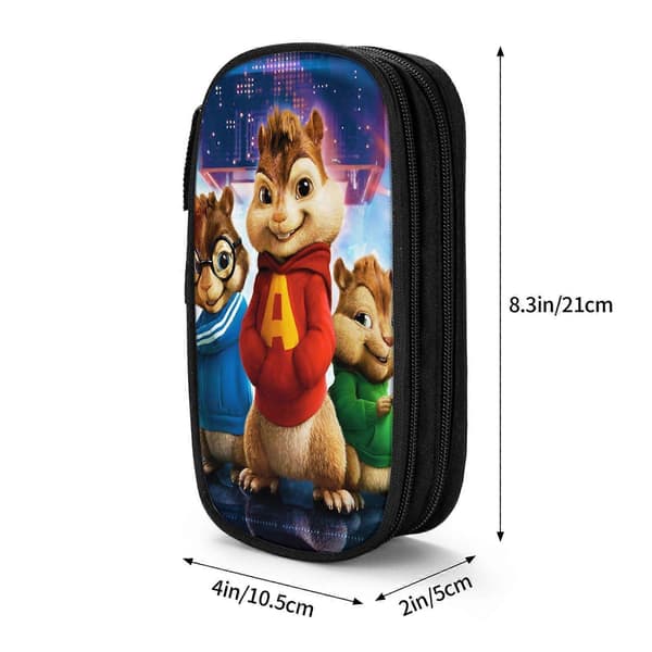 Trykt penalhus for skolebarn - Zootopia 2 (sett med 100 ark)