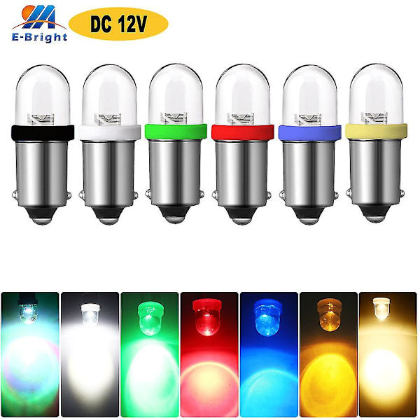 10 st 12v 53 57 T11 T4w Ba9s T4w 1895 Instrumentpanel Karta Lampa Inredning Kupé Dörr Signal Ljus Glödlampa Instrumentkluster Lampor[hk] RGB