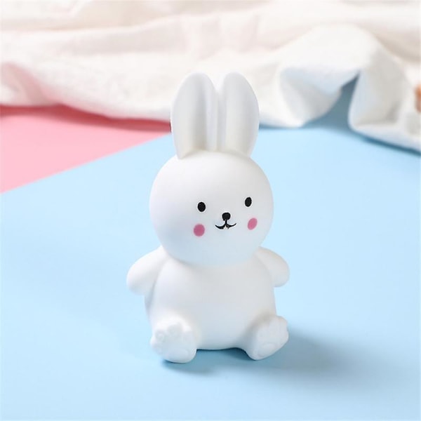 Squishy leketøy kan endre farge søt kanin Dekompresjon klemme leketøy Antistress ball barn[HK] A03 no box