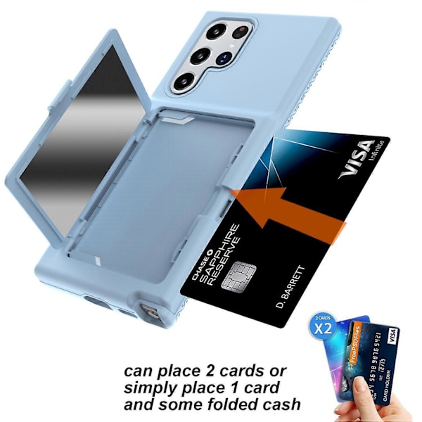 Telefoncover til Galaxy S22 Ultra 5G[HK] Style C Multicolor