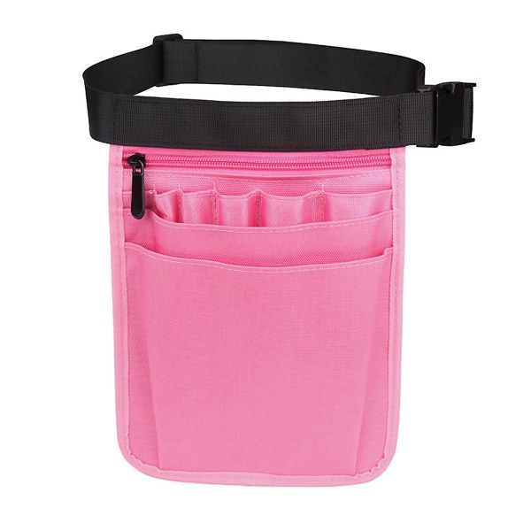 Hoitajalaukku naisille ja miehille - Moniosainen hoitajalaukkujärjestäjä Utility Medical Gear Hip Bag[HK] Pink 25*18cm