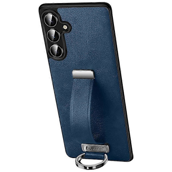 SULADA Fashion Series för Samsung Galaxy S25 Skal Armband Stöd Läder Baksida Telefonskydd [HK] Style B Multicolor