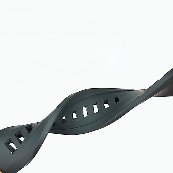 24*35mm Gummi Urrem til Bell Ross Urrem Tilbehør [HK] Silver Button