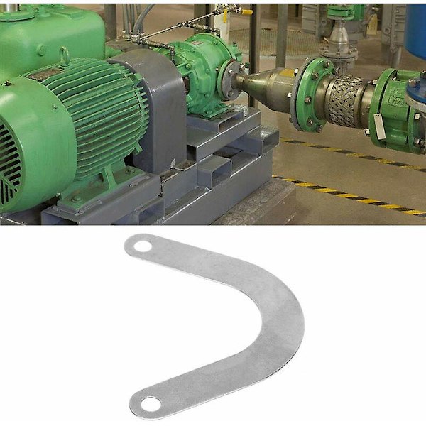 HKK 10 stk. U-formet metalventilplade Metal luftkompressor fittings ventilplade 60mm bredde elværktøjsdele tilbehør