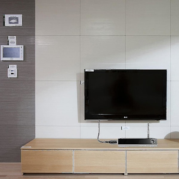 1 stk HDMI til Scart-kabel 1 meter lang Direkte tilkobling Praktisk konvertering [HK]