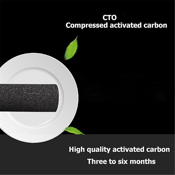 3 st 10\" Cto Aktivt Kol Vattenfilter, Vattenfilterpatroner[HK]
