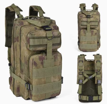 Militär Ryggsäck Nylon 26L[C][NK]