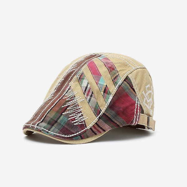 Herre Flat Cap, Sommer Duckbill Hatt, Jakt Cap Tweed Cap[HK]