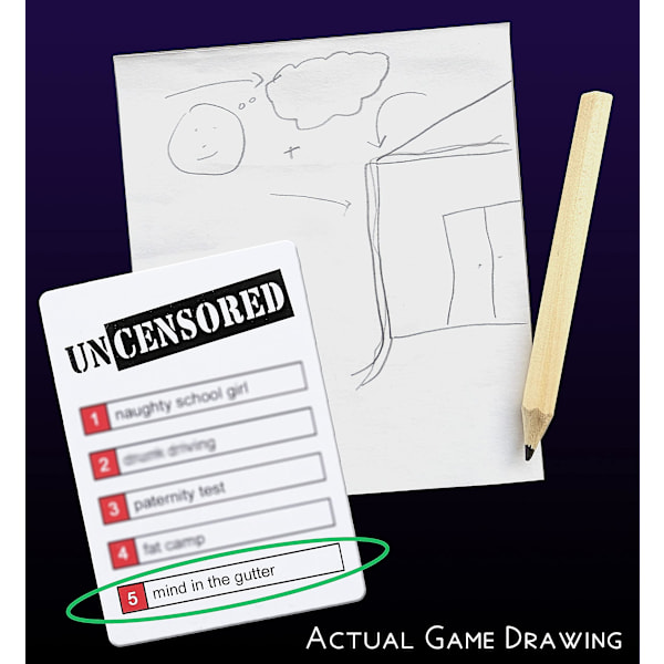 Drawing Without Dignity - Vääristyneen hauska aikuisten juhlapelin piirustuspelistä [HK] Expansion Pack 1