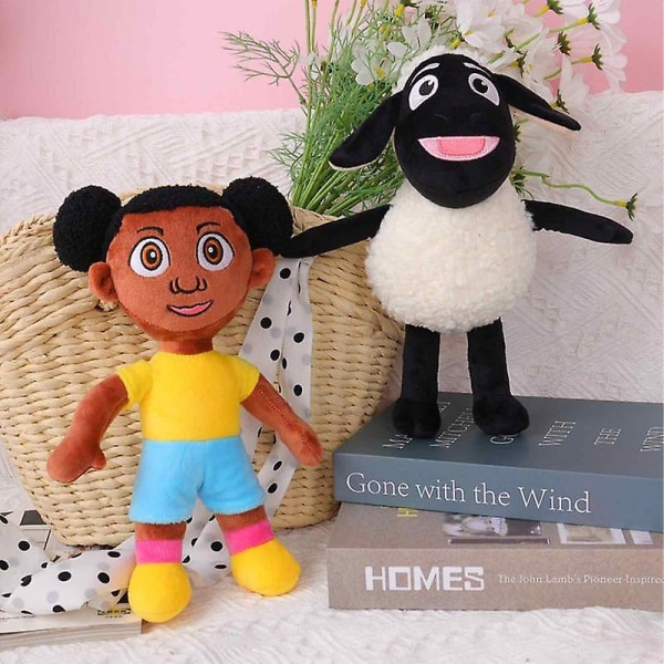 25cm Kawaii Amanda Jente Svart Ansikt Lam Leke Amanda Eventyreren Plysj Dukke Tegneserie Spill Figur Fylte Dyr Til Barn Gaver[HK] 1