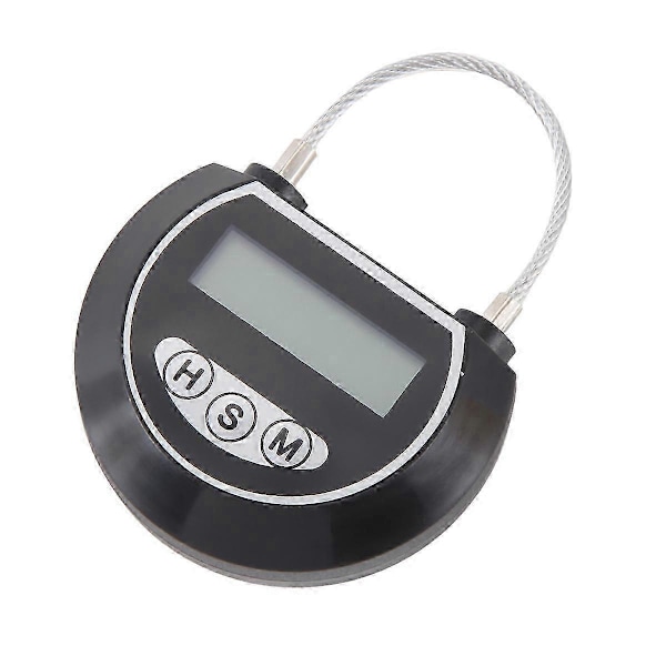 Elektronisk Tidslås Timer Lås Container[HK] Black