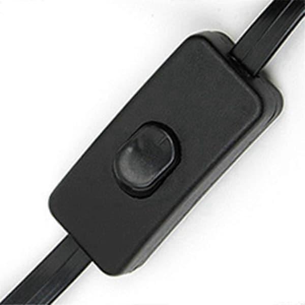 OBD2 han til hun retvinklet diagnostisk forlængerkabel 60CM med afbryder OBD-afbryderkabel[NC]