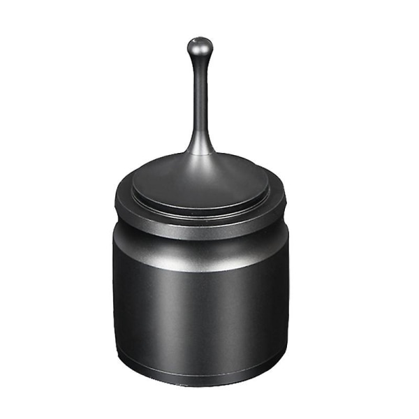 58mm Kaffe Doseringskop, Aluminiumlegering Espresso Doserings Tragt Kaffe Doserings Ring Fordeler Kaffemaskine Tilbehør(1stk, Sort)[HK]