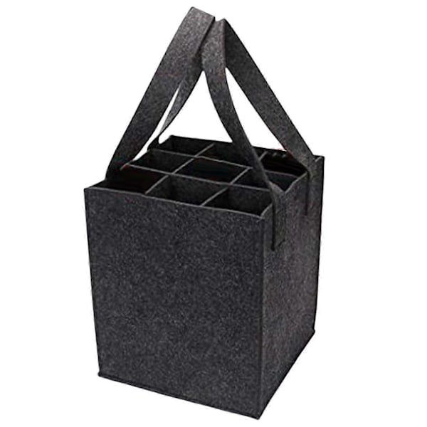 Pullokassi Ostoskassit Lahjakassi Pulloteline Juhliin Ystävänpäivälahjaksi Vuosipäivälahjaksi [HK] dark gray and nine