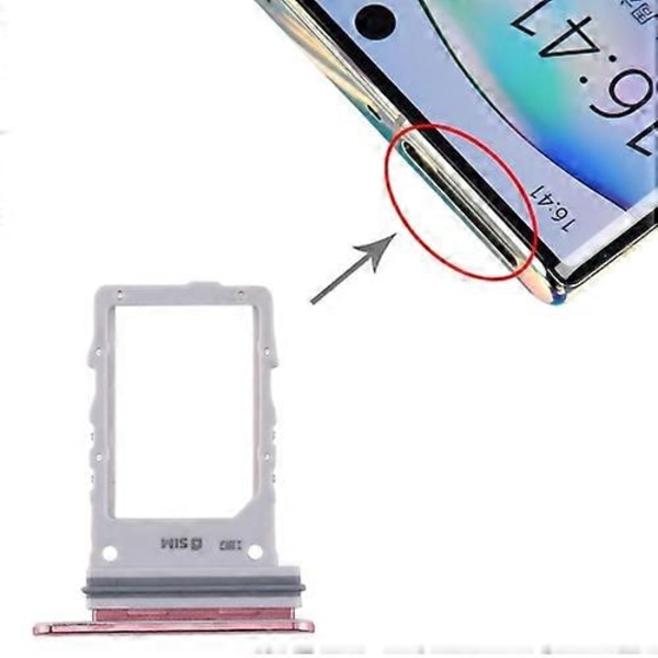 Til Samsung Galaxy Note10+ 5G SIM-kortbakke[HK] Pink