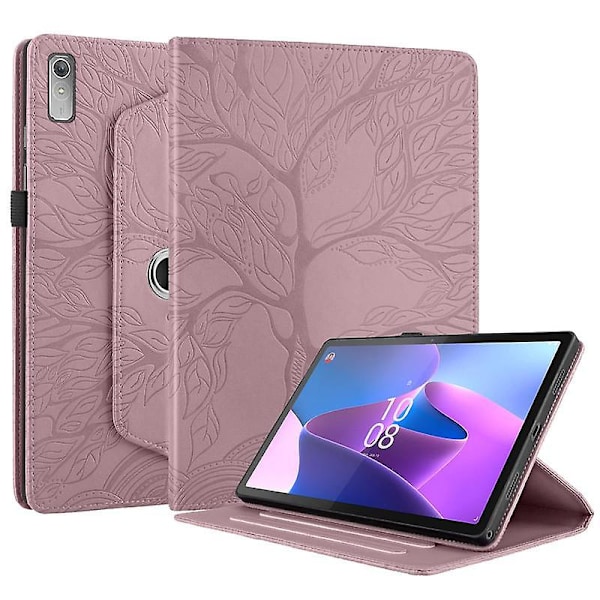 Nytt Roterende Lenovo Deksel For P11 (2. Gen)/Pad Plus 11.5 tommer - 360 Graders Roterende Stativ [HK] Light pink