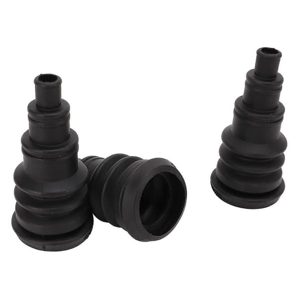 3 STK Firewall Boot Selebeskyttelsesmuffe Sort Gummi Universal til 3/8in til 1in Ledningsbundter[HK]