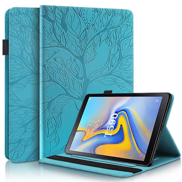 Læderetui til Samsung Galaxy Tab A 10.5 T590 til Samsung Galaxy Tab A 10.5 T590[HK] Blue