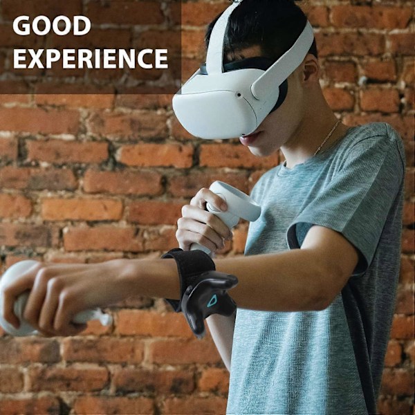 VR Tracker Bälte Tracker Remhållare för Vive VR Tracker Bälte Handrem 2ST[HK] black