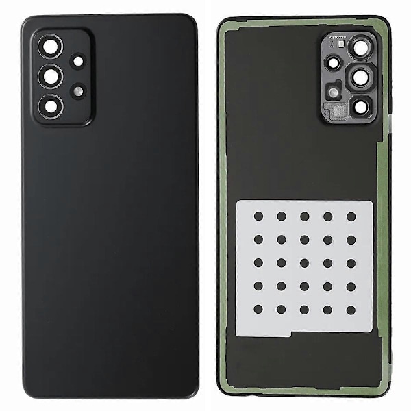 Samsung Galaxy A72 4G A725 akkukotelo liimatarra + kameran linssinsuojus [HK] Style B Multicolor