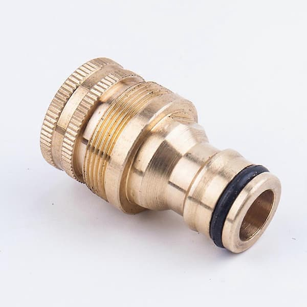 Hem Kran Adapter Vattenkran Koppling för Trädgårdsanvändning 4-pack Koppar[HK]