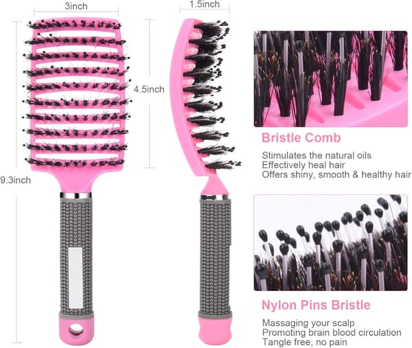 Professionel hårbørste til hurtig tørring og styling, 100 mm, 12 stk. [HK]