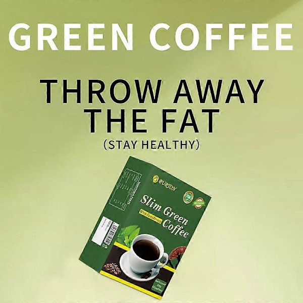 Grönt kaffe, bantningskaffe, grön kaffe fast dryck [HK]