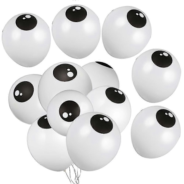 200 stk Øye Ballonger Dekorative Latex Ballonger Halloween Party Ballonger Festartikler [HK]
