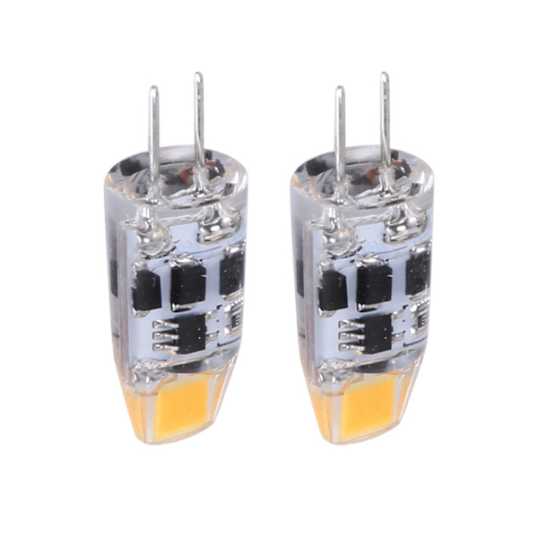 G4 Pære 2w G4 LED Pære Er Ækvivalent Til 20w G4 Halogen Pære Udskiftningsdel, G4 Base AC/DC12v-24v[HkkK]