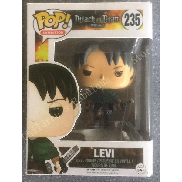 2022 Nyeste Attack On Titan #23 #233 Levi #235 #239 Alle Serier Eren #20 #21 Begrænset Actionfigur Legetøjssamling Gaver[HK] with box235