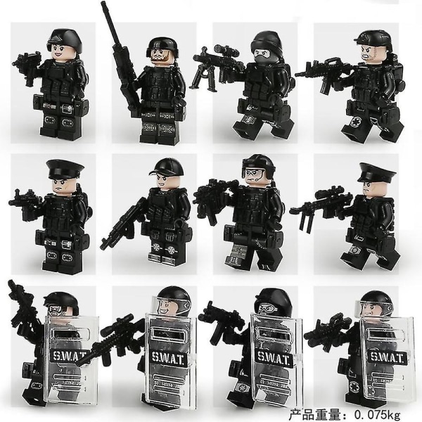 Militærserie Samlet Skurk 36 Minifigurer[HK]