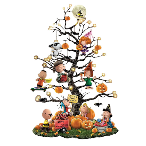 Snoopy Peanuts Halloween- tai joulukuusi | Juhlallinen loma Peanuts-faneille