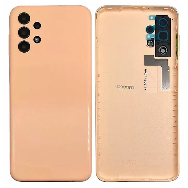 Samsung Galaxy A13 4G A135 Akun Kotelo Kameran Linssinsuojuksella - Musta[HK] Pink Multicolor