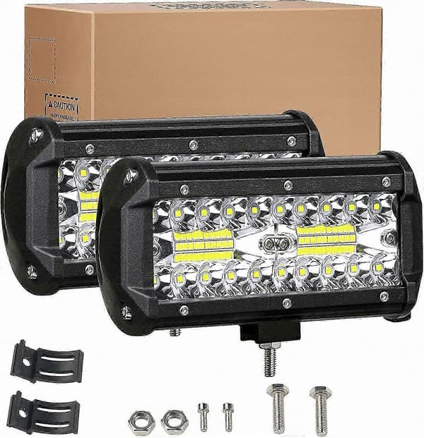Traktor Arbeidslys Halogen Frontlykt 2x 12/24V LED Bil Lampe[HK]